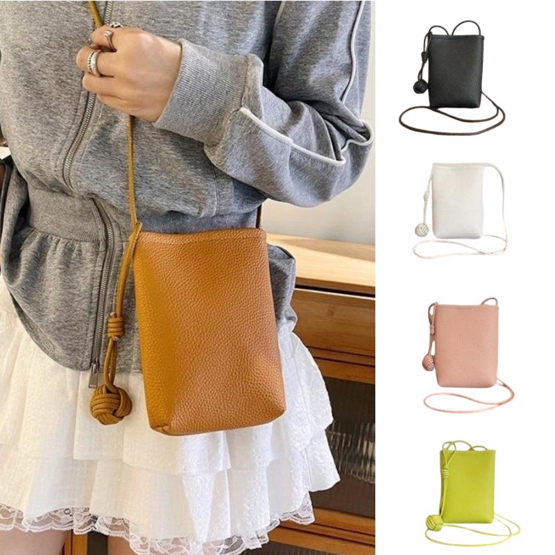 Women PU Leather Small Crossbody Bag Designer Cell Phone Bag Lightweight Fashion Shoulder Bag Ladies Travel Purse Small Bag