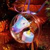 Clear Christmas Balls Plastic Empty Ball DIY Hanging Ball for Xmas Tree Pendent Ornaments Wedding Party Decor Fillable Baubles