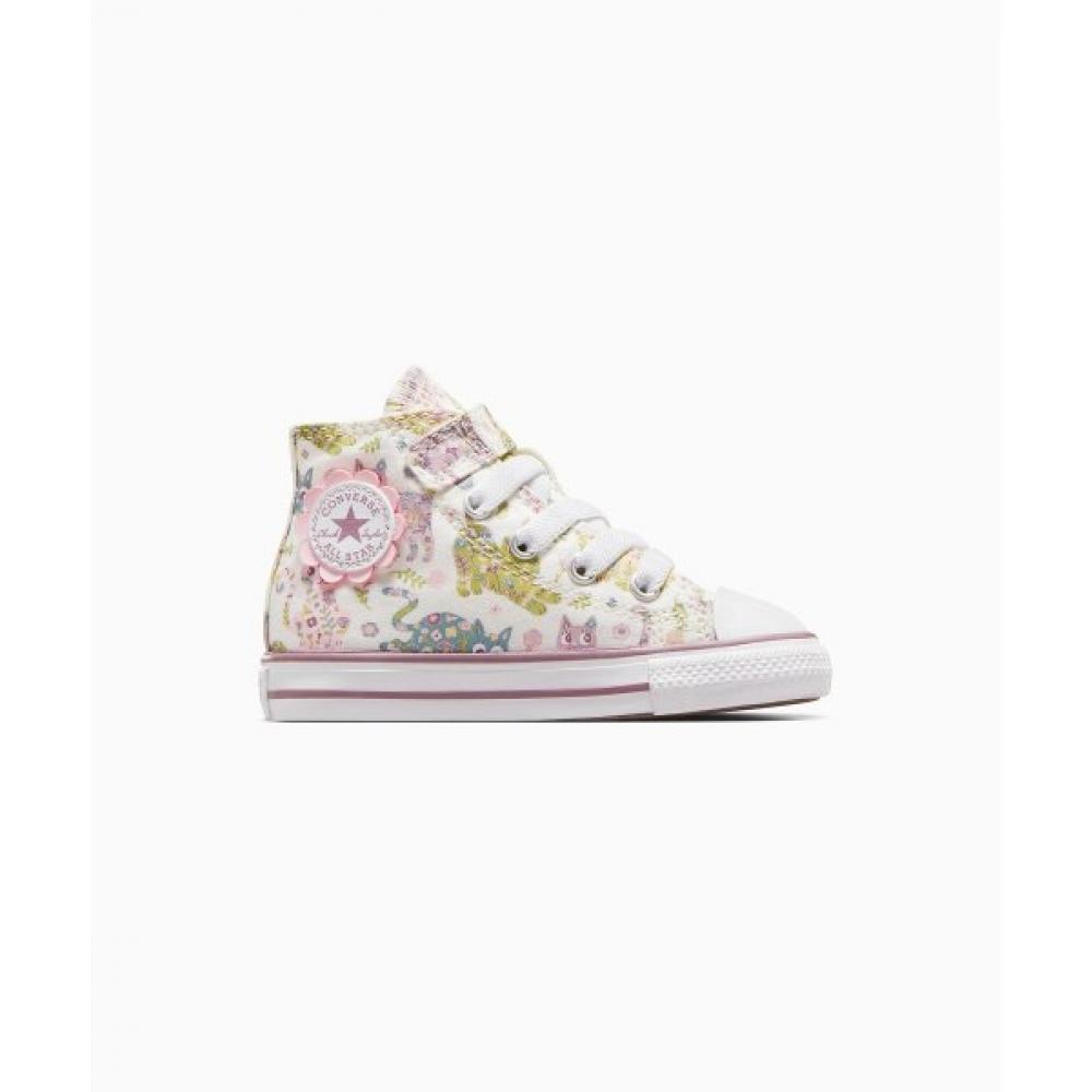 

CONVERSE Chuck Taylor All Star Easy On Floral Cat Print Винтаж Белый A05235C