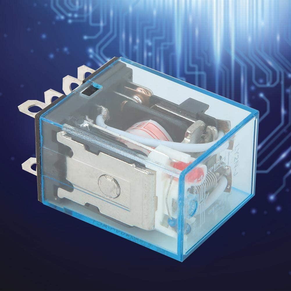 10A Spulenleistungsrelais LY2NJ+Sockelbasis DC 12V DPDT