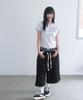 Mimdeowodeulobeu 313 Printed Crop T-Shirt_Gray