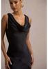 Robe Longue Elegante Satinée Coupe Ajustée Sirène Dos Nu 2025