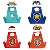 Livligt Paw Patrol Tecknad Kostym Cape Och Mask Set För Barnkalas Och Lek