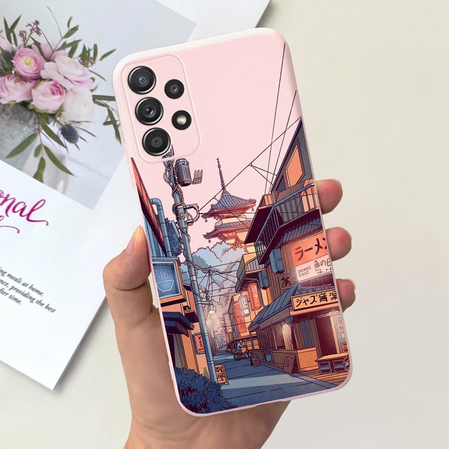 For Samsung Galaxy A32 Case A52 A52s A72 Stylish Painted Cover Soft TPU Phone Case For Samsung A32 Galaxy A52 A52s A72 5G Bumper