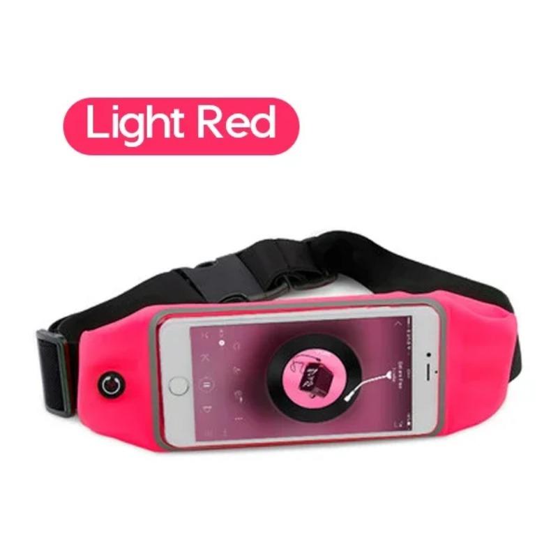 Outdoor Running Waist Bag Waterproof Mobile Phone Holder Belt Jogging Pack Bag Gym Fitness Touch Screen Bags Sport Accessories
