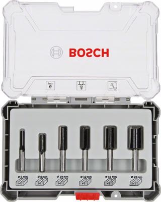 Milling Cutter Set 6 Pcs. 8mm Handle
