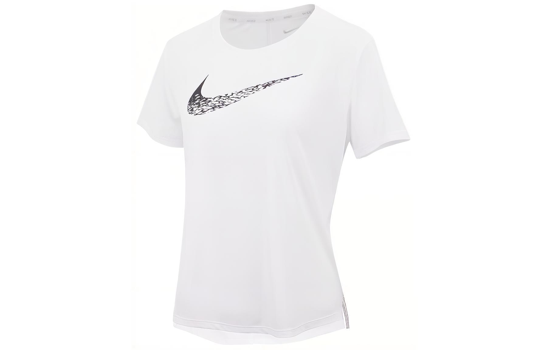 Nike Swoosh Run Women s Short-Sleeve Running Top White DM7778-100 M
