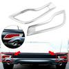 For Honda CRV 2017 2018 2019 CR-V Chrome Trim Rear Bumper Reflector Cover Trim