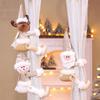 Christmas Curtain Buckle Decoration Christmas Creative Curtain Elderly Person Snowman Cartoon Doll Buckle Christmas Decor