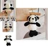 Genuine Panda Plush Keychain Cute Soft Animal Doll Stuffed Toy Bag Accessory
