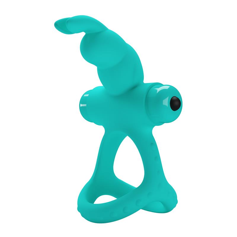 Passionate Figgy Vibrating Cock Ring Green