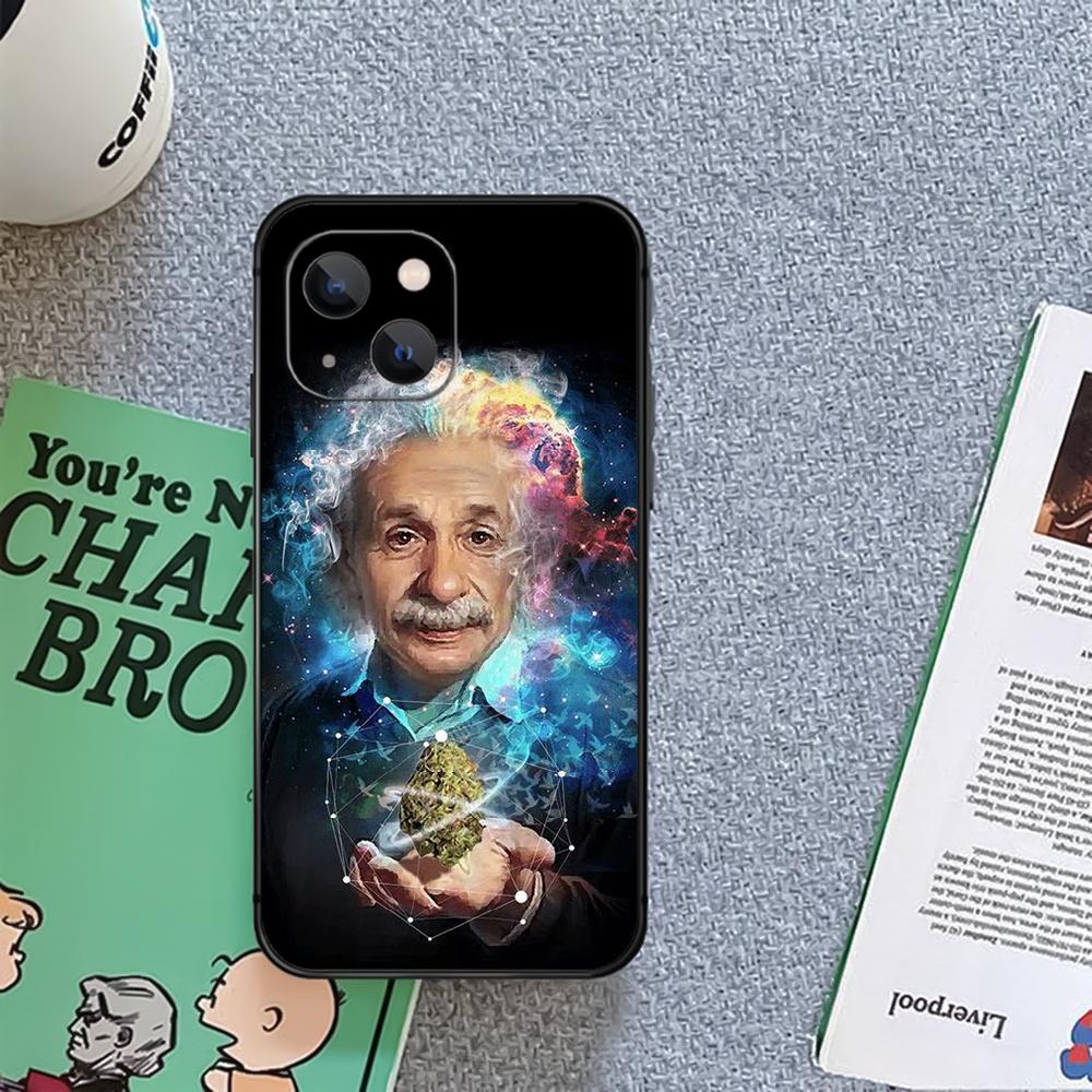 Einstein Genius Art Phone Case Cover Coque For Iphone Xiaomi Mi Samsung Galaxy Redmi Note A S 11 12 13 14 15 22 23 24 5G Pro Plus Max Fe Ultra