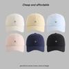 Cute Embroidered Kitten Baseball Hat Girls Cotton Sunscreen Sun Hat Fashion Versatile Cap