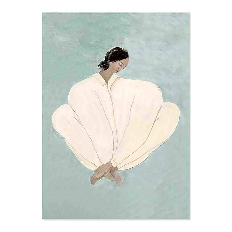 Abstract Sofia Lind Body Line ModernCanvas Painting  Posters Wall Art Print Pictures Living Room Interior Home Decorationcanvas