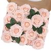 1Box Soft Touch Foam Roses Bendable Stems DIY Flower Arrangements Wedding Birthday Home Decoration Crafts