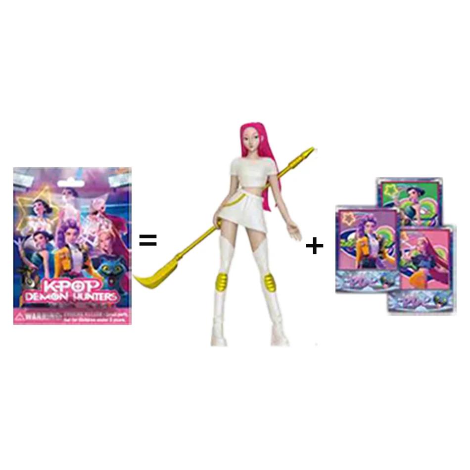 NEW 24 Pieces/set Kpop Devil Hunter Box Action Derpys Tiger Rumi Mira Zoey Sussy Doll Fan Gift Birthday and Christmas Gifts