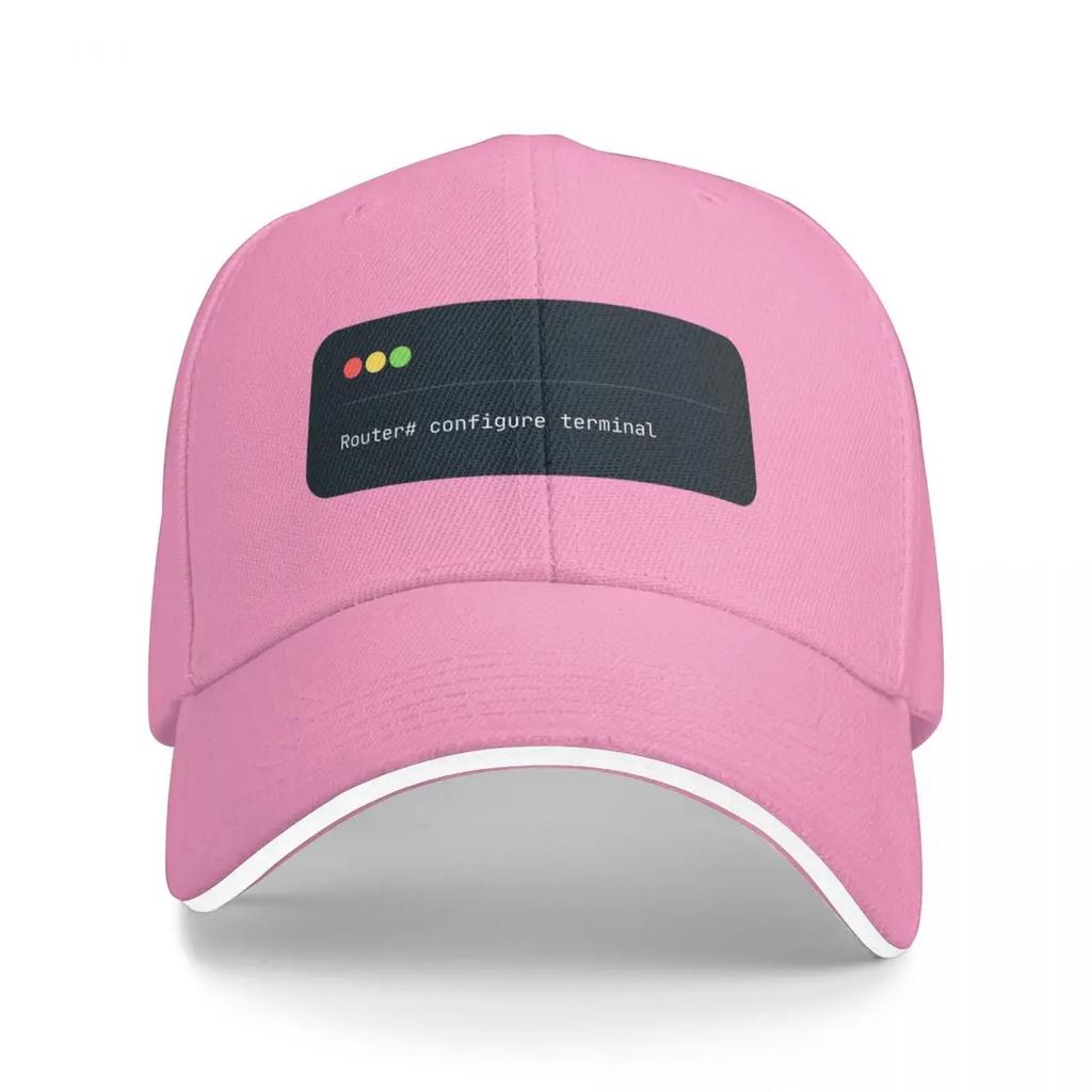 configure terminal  Cisco CLI Baseball Cap birthday Uv Protection Solar Hat mens big size hat Sun Hats For Women Mens
