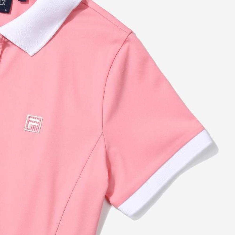 Fila Pleated Collar Dress