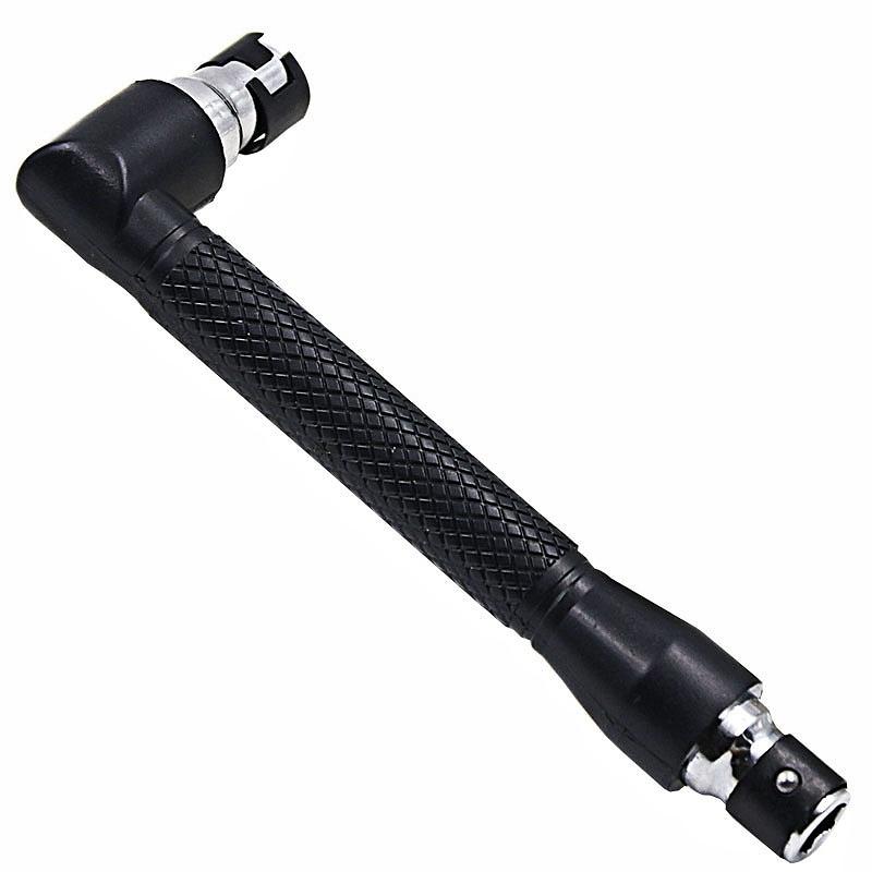 Dual Head L-shaped Mini Socket Wrench 1/4" 6.35mm Screwdriver Bits Key Utility Tool And Screwdriver Bit Drill Set