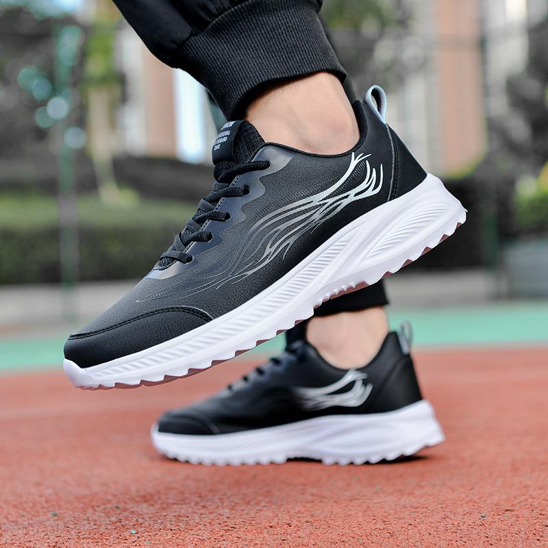 Men's Fashion Antislip Wear-resisting Running Trainers Casual Sneakers New Breathable Sports Shoes Male Spring Outdoor Men Shoes