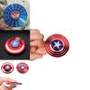 Vibrantly Colored Captain America Fidget Spinner With High-speed Rotation For Stress Relief
