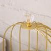 Single/double-layer 1pc Bathroom Skin Care Cosmetics Iron Bird Cage Storage rack,Jewelry Makeup Organizer Storage Rack Suitable for Girls.