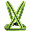 Adjustable Safety Reflective Vest Straps Jacket Night Running Cycling Sport Gear