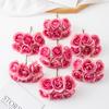 Artificial Flowers Fake Rose Brial Bouquet Festival Garland Accessorie Home Room Floral Arrangement Wedding Decor Scrapbook Gift