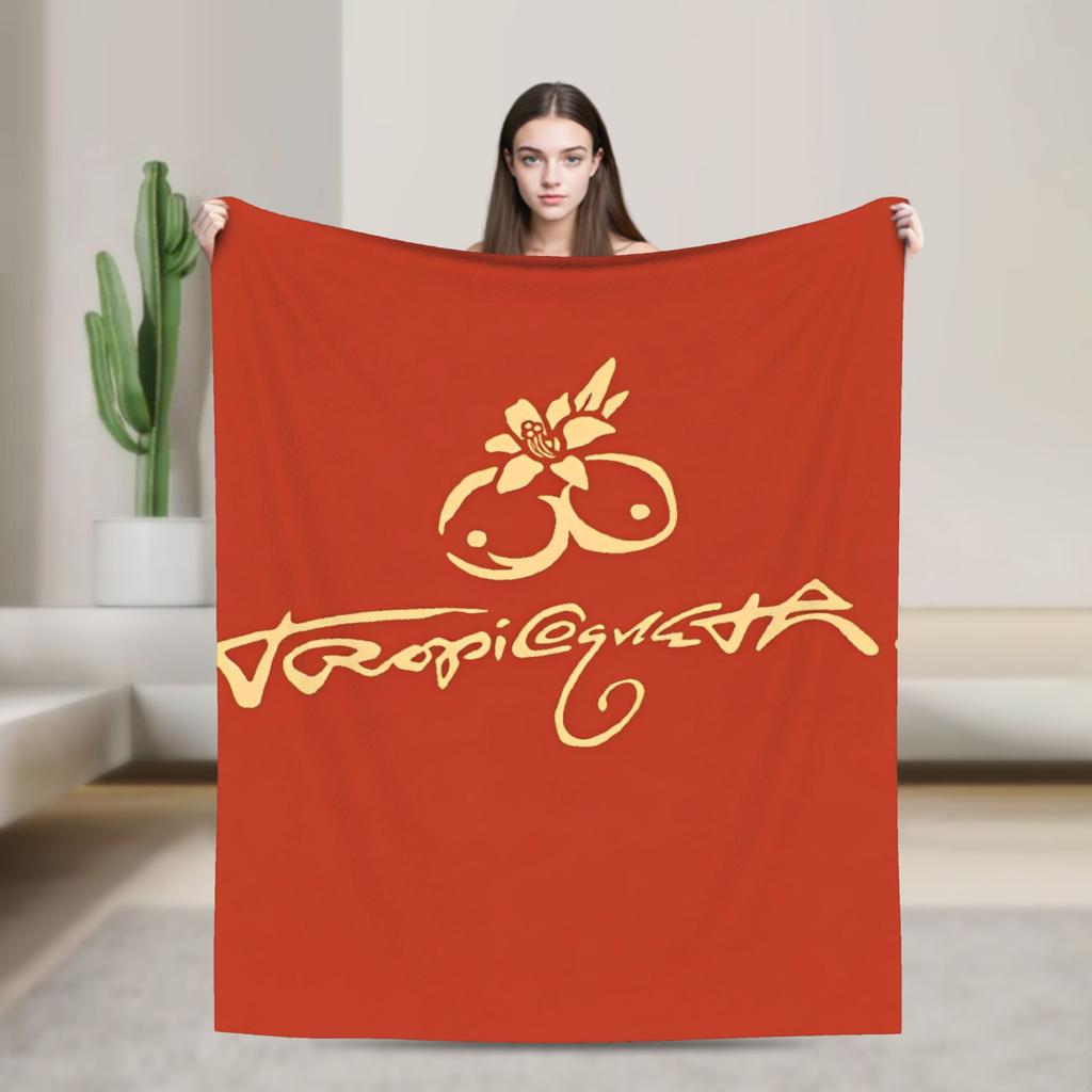 Manana Sera Bonito Karol G Blanket Quality Warm Soft  Throw Blanket Winter Travel Office Couch Chair Novelty Bedspread