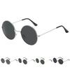 Modische Retro Kleine Runde Sonnenbrille Für Damen Vintage Tönungen Metall Sonnenbrillen