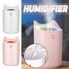 Humidificador de Aire Creativo para el Hogar Humidificador de Escritorio de Llenado Superior USB Gran Capacidad Doble Boquilla de Escritorio Doble Boquilla Doméstica Silencioso