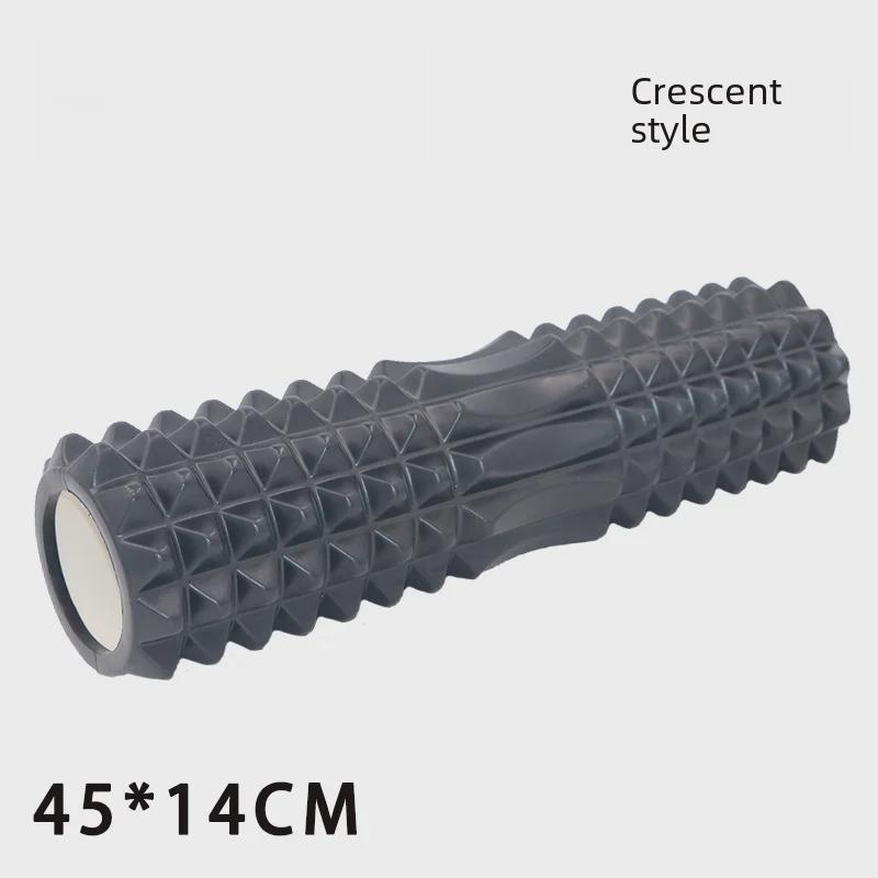 Rolă de spumă Crescent Hollow de 45 cm pentru Yoga și Pilates