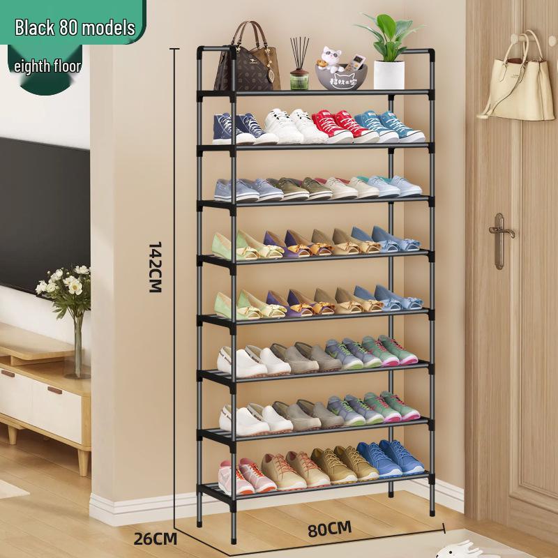 Multi-Layer Metal Shoe Rack Cabinet for Dorms