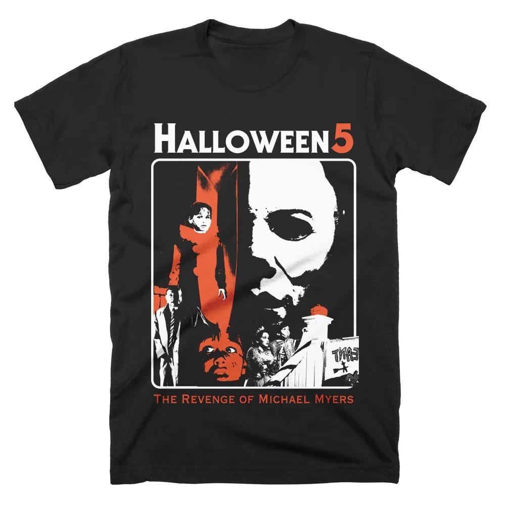 

Halloween 5 The Revenge Retro Horror Graphic Classic Inspired Unisex S