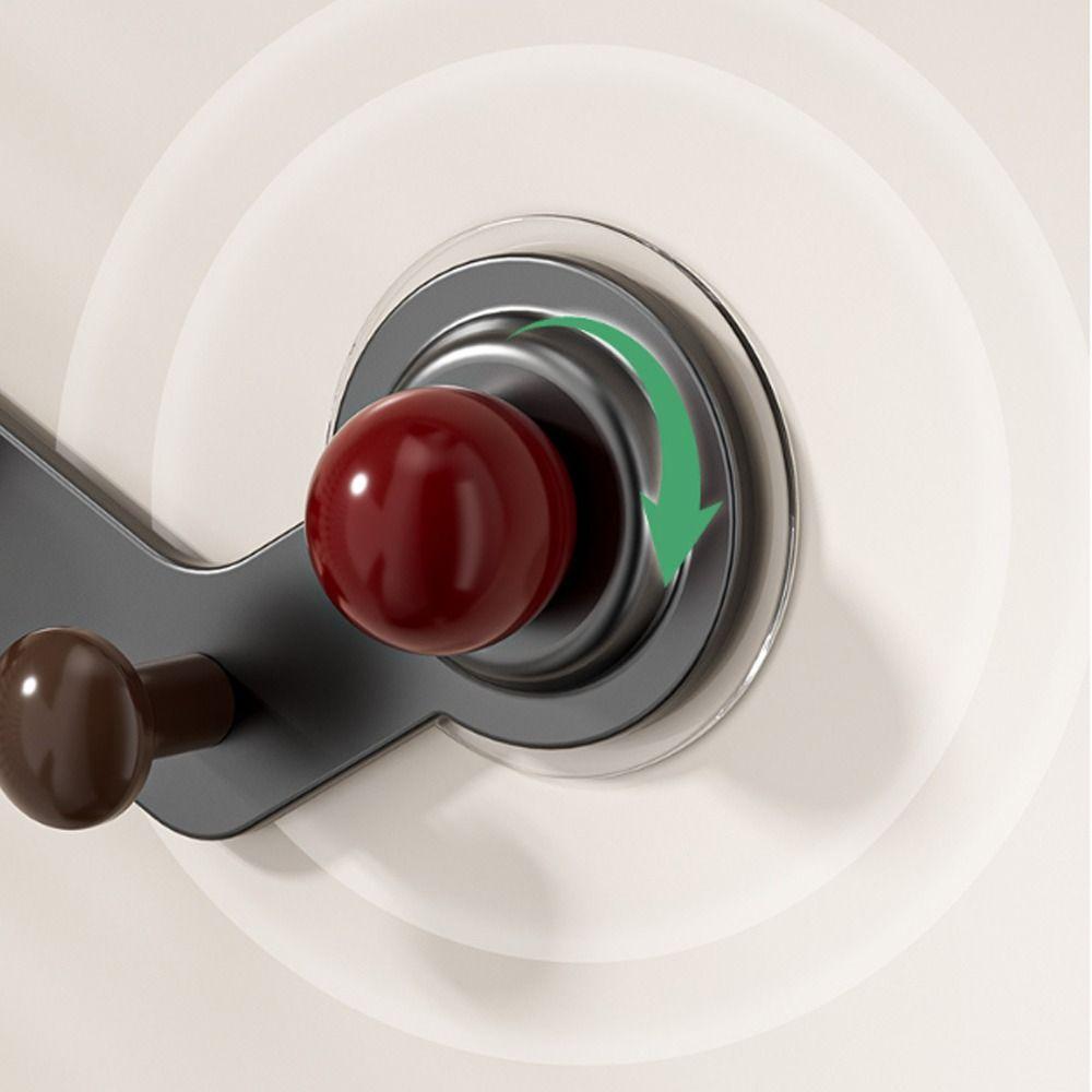 Rustproof Suction Cup Hooks Powerful Suction Waterproof Wall Organizer Rack Plastic Portable Coat Storage Hooks Bathroom