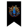 Hero Dark Flag KTV Theme Decoration for Living Room