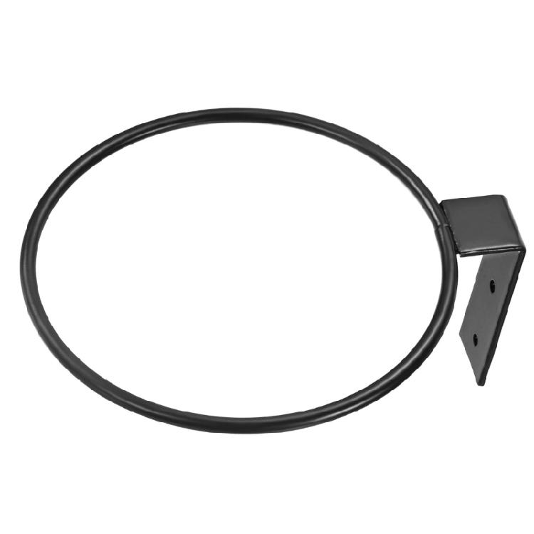 Indoor Outdoor Iron Plant Holder Wall Mount Flower Pots Rings for Balcony and Garden Decorative Hanging Planter Bracket