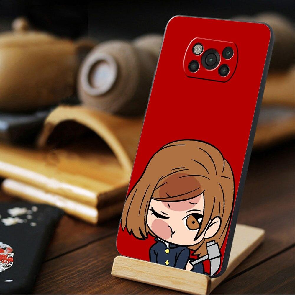 Phone Coque For Xiaomi POCO M4 Pro 5G M3 F3 10T X3 NFC 11T F4 GT MI 11 Lite X4 9T Anime Jujutsu Kaisen Fashion Full