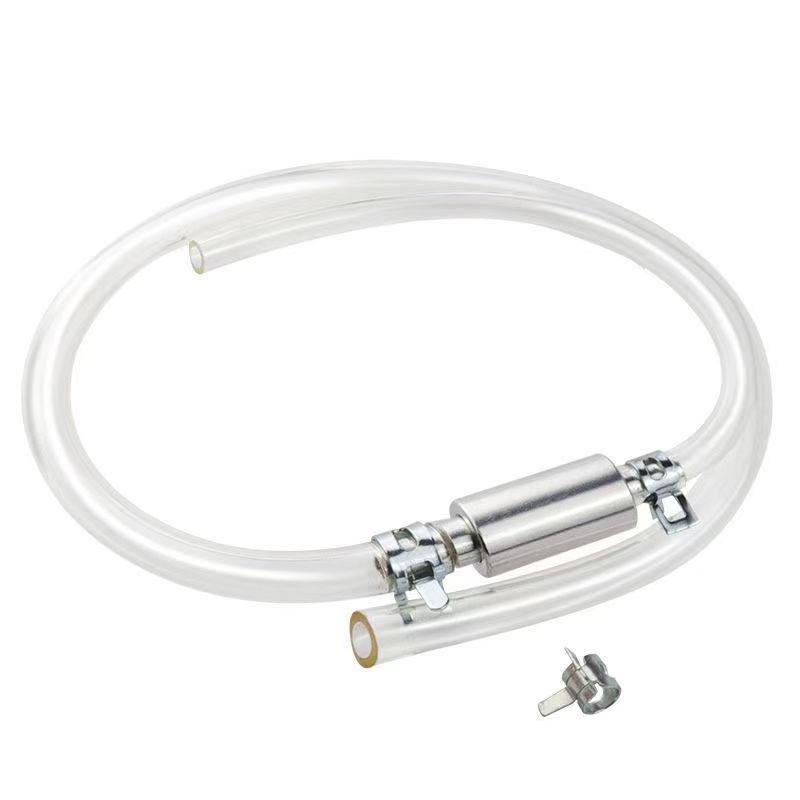 Manual Fluid Extractor Pump, Motorcycle Brake Bleeder Kit, One-Way Check Valve Hydraulic Brake Clutch Bleeding Tool, with Alumin