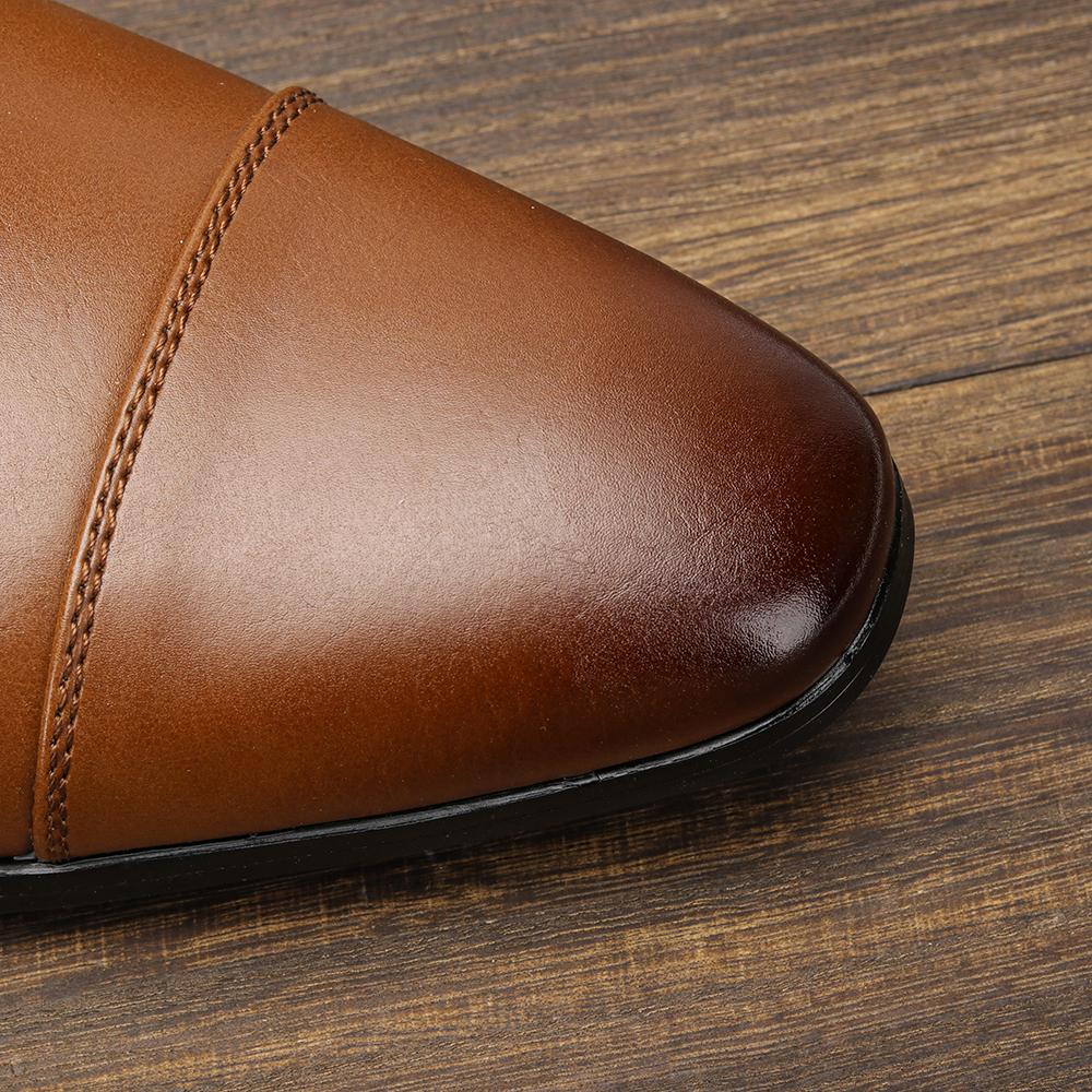 Comfortable Dress Shoes Men, Fashionable Oxford Gentlemen's Social Men's Shoe