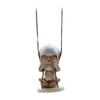 Car Interior Decoration Mini Swing Skeleton Auto Center Console Rearview Mirror Ornament For SUV Accessories Woman Gifts