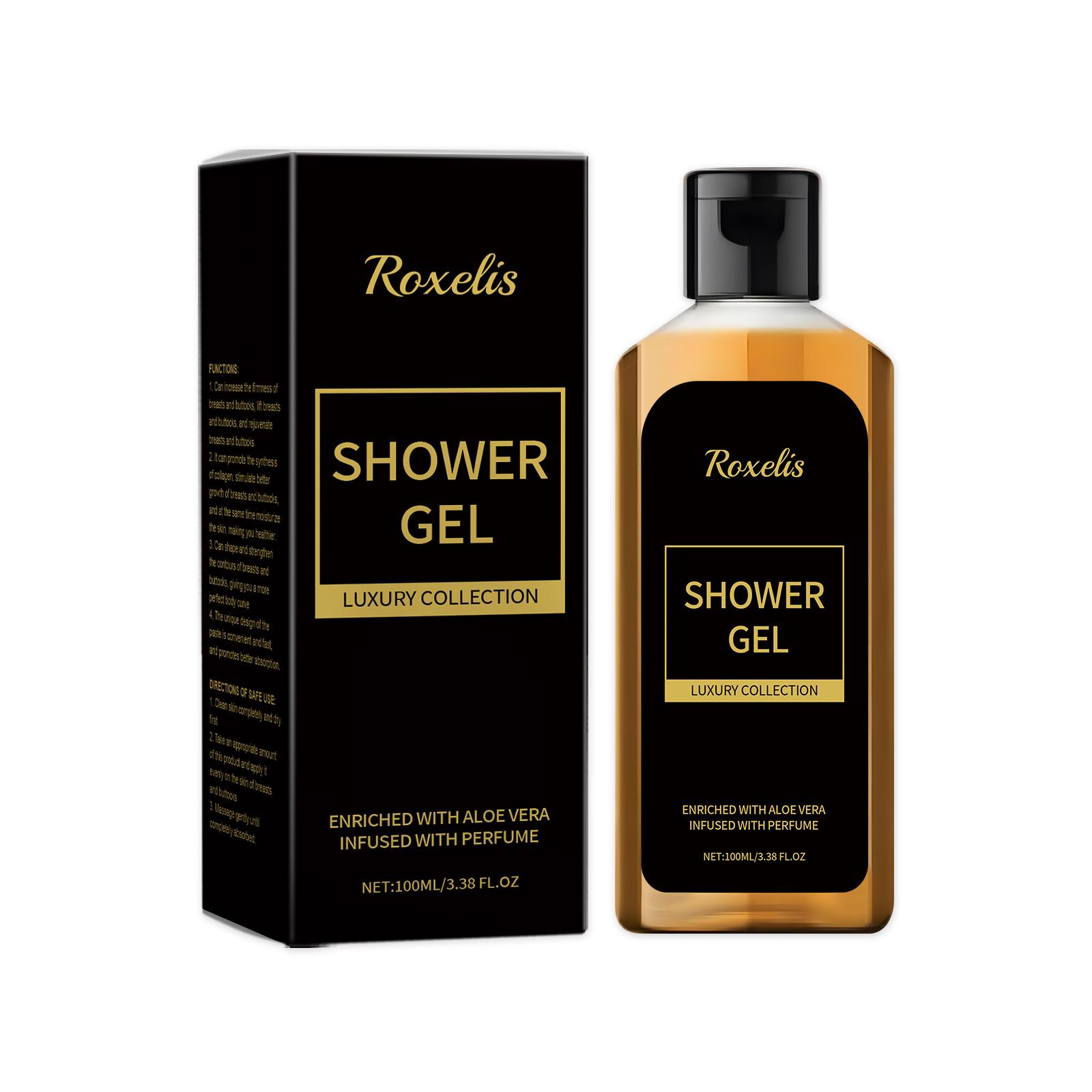 

Roxelis Men Shower Wash Pheromone Perfume Shower Gel 100ml Pheromone Shower Gel Aloe Shower Gel Unisex Long-Lasting Freshness 100ml