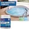 Jaysuing Pool Effervescent Tablets, Multi-Purpose Fast Dissolving Cleaner for Swimming Pool