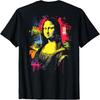 Abstract Graffiti Art Mona Lisa Back Printed T-Shirt(3)