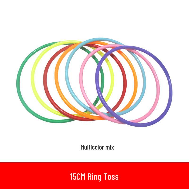 

23см Пластиковая игрушка для бросания колец для сенсорной интеграции и игр на открытом воздухе