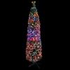 VidaXL Artificial Slim Christmas Tree and Stand Christmas Tree Decoration Christmas Garden Patio Backyard Outdoor 120 Cm 328443