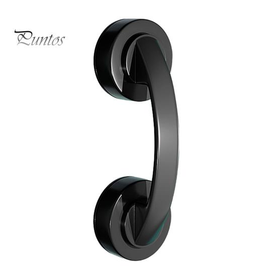 Glassdørhåndtak 10 kg belastningskapasitet Sikkert grep Enkel installasjon Universal sugekopp Skyvedørshåndtak til baderom