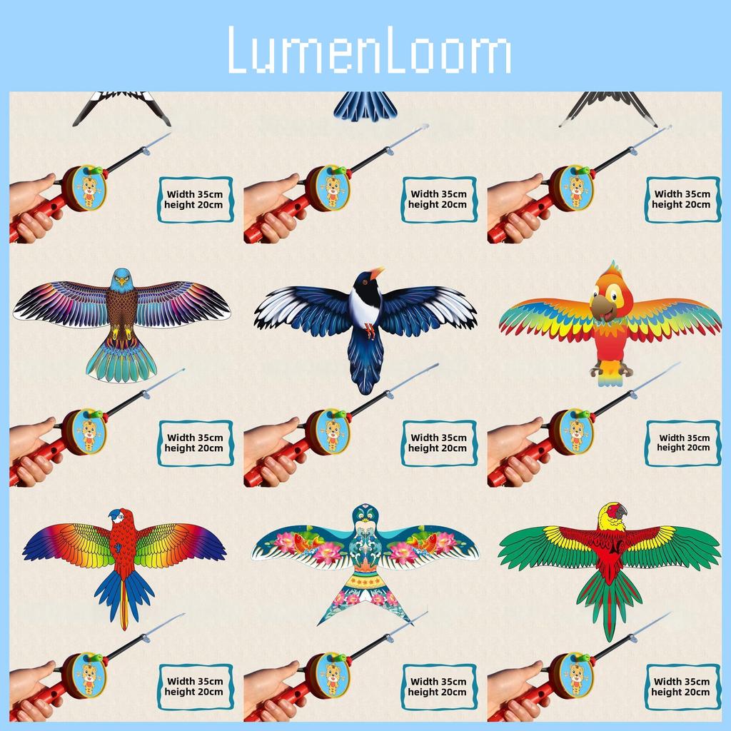 Schwalbenadler Plastikvogel Drachen mit beweglichen Flügeln für Kinder Outdoor-Spielzeug Spaß