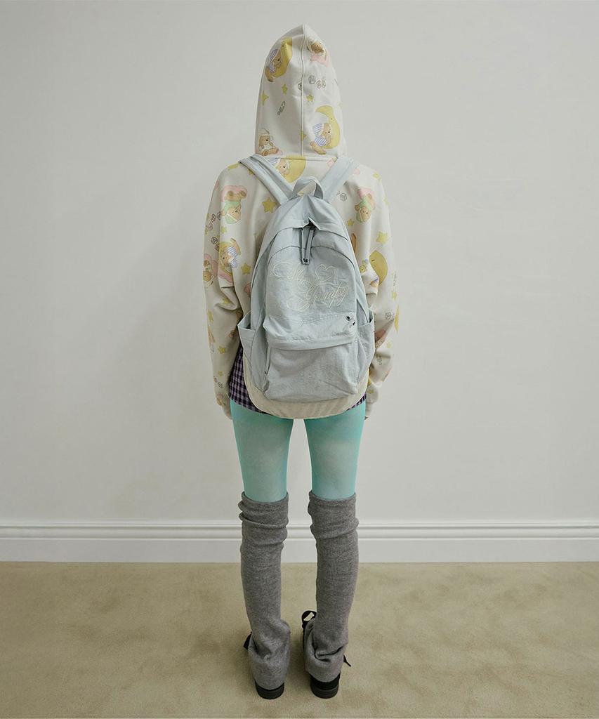 Sculptor Grumpy Girl Nylon Backpack Matt Sage