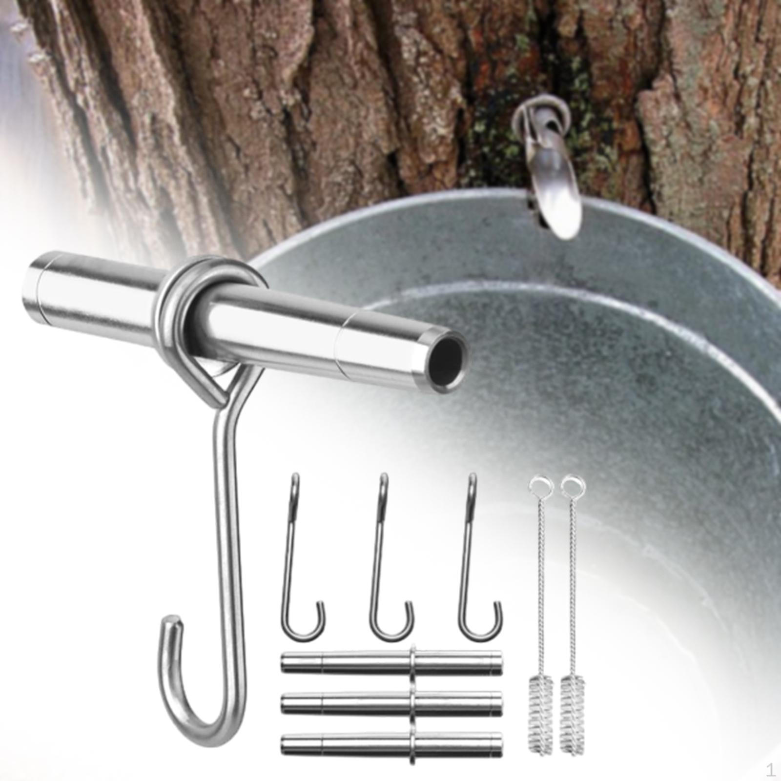 

Maple Syrup Tapping Set Metal Spiles 11pcs